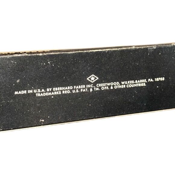 Vintage 7 Eberhard Faber Mongol 482 pencils + box 482-2, 6 Unsharpened writing t - Picture 3 of 4